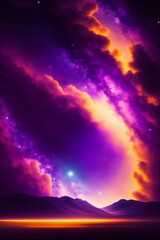 Obraz premium galaxy and space wallpaper