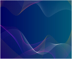 Blue Gradient Background Abstract Texture Illustration Vector Design