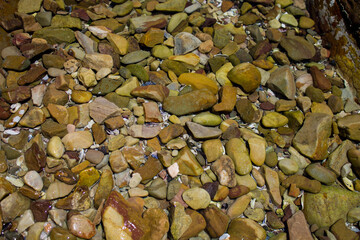 pebbles on the beach