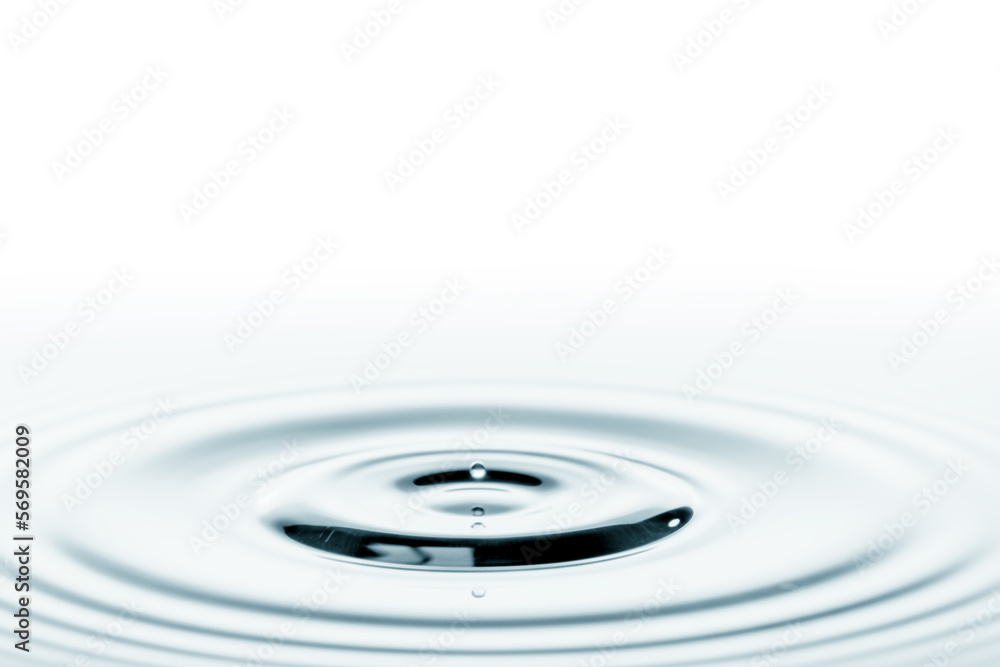 Canvas Prints splash on the surface of the water from a fallen drop