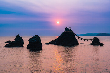 伊勢　二見浦の日の出