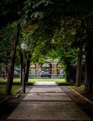 Obraz premium alley in the park