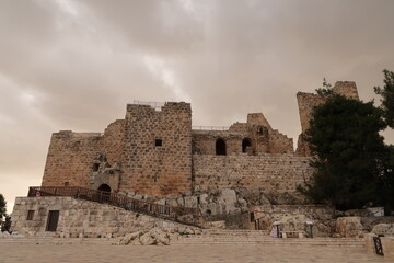 The impressive Ajloun Castel, Ajloun Fort, Ajloun, Jordan