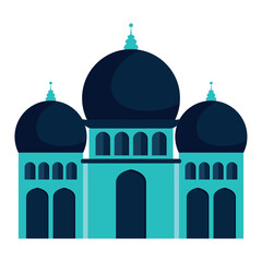 muslim mosque facade