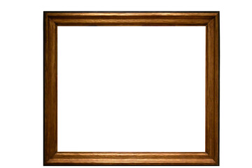 Blank wood frame image  frame dark brown  with no content in it add your own picture or graphic the size is width 14.87 inches by 11.87 inches high