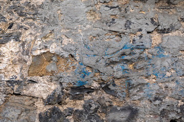 Old stone wall.