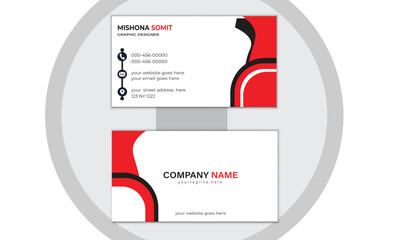 creative business card  ,horizontal simple clean template vector design ,cyan and black color business card layout
