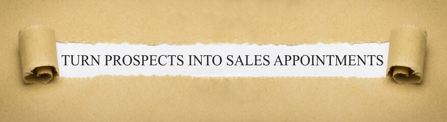 Turn Prospects into Sales Appointments