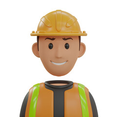 Construction Worker 3D Avatar