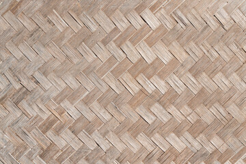 Woven bamboo texture background picture.