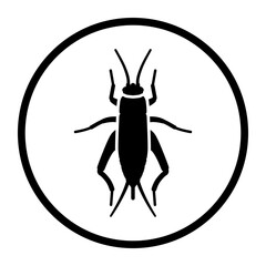 Home cricket one color icon