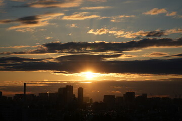 東京の日の出