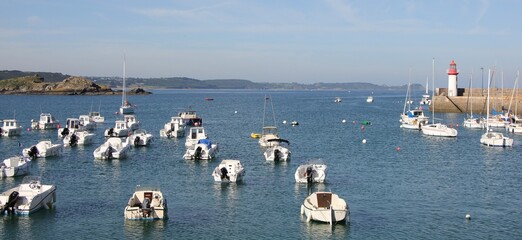 Seglerparadies Erguy in der Bretagne/Frankreich
