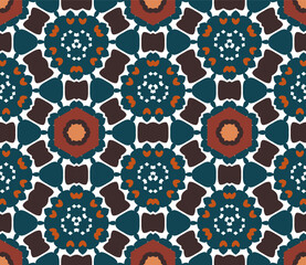 Abstract tileable geometric pattern. A seamless background, vintage texture.
- 569609041