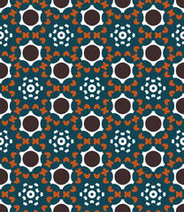 Abstract tileable geometric pattern. A seamless background, vintage texture.
- 569609051