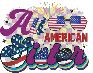 4th Of July Sublimation Design