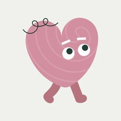 Cartoon character, abstract personage, mascot design, funny avatar, cute icon