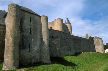 Fototapeta na wymiar Chateau, Ile de Noirmoutier, Noirmoutier en Ile, Vendée, 85, France