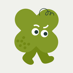 Cartoon character, abstract personage, mascot design, funny avatar, cute icon