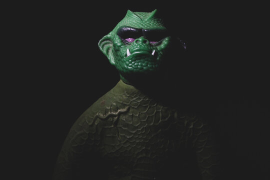 Iconic Kenner Stretch Monster toy from the 1970s. The arch enemy of Stretch Armstrong