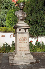 Denkmal für Alberik Zwyssig, Komponist des Schweizerpsalms, Bauen, Kanton Uri, Schweiz