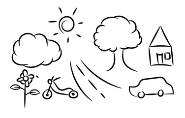 hand drawn illustration