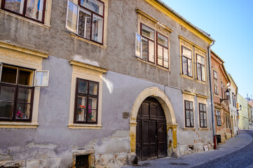 Fototapeta na wymiar Historic architecture in Sopron