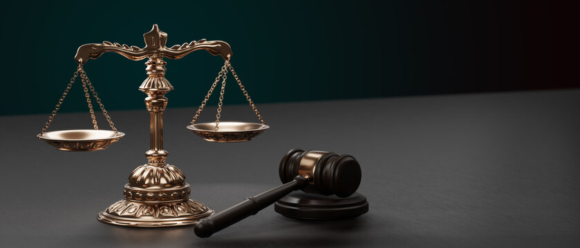 Business, Technology, Internet and network concept. Labor Law Lawyer Legal. 3d illustration