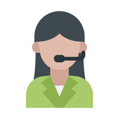 Moderator school education line icon