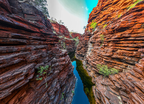 Joffre Gorge, Karijini National Park, Western Australia, Australia, Pacific
