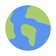 Earth flat icon, mother day, earth day, Environment ecology flat icon