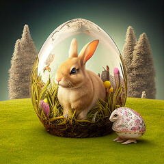 Easter egg generative ai