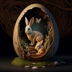 Easter egg generative ai