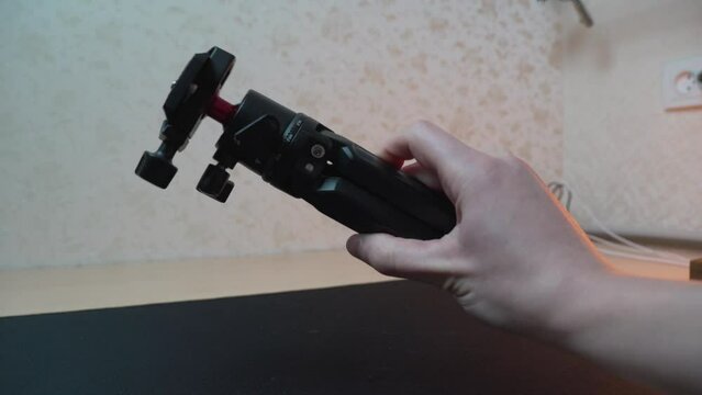 Camera tripod or monopod for video shooting