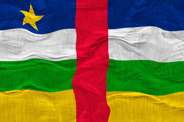 National flag ofCentral Arican Republic. Background  with flag ofCentral Arican Republic
