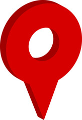 Map location pin icon