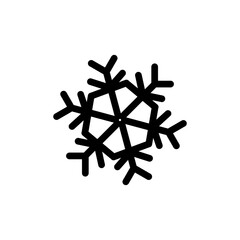 Snow icon line