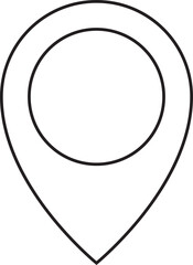 Map location pin icon