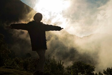 entre as nuvens 
