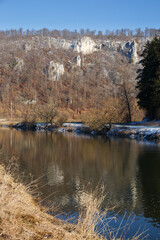 Naturpark Obere Donau bei Neidingen im Landkreis Sigmaringen (Upper Danube Valley)