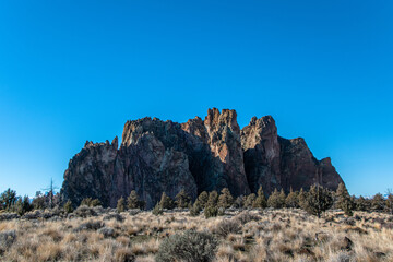 Giant Cliff Mountain in Smith Rock State Park, OR