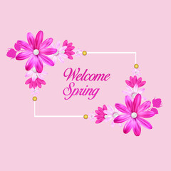 spring background banner