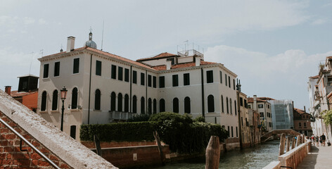 Grand Building on canal