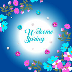 spring background design
