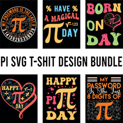 Pi day T-shirt Graphic and Merchandise Design