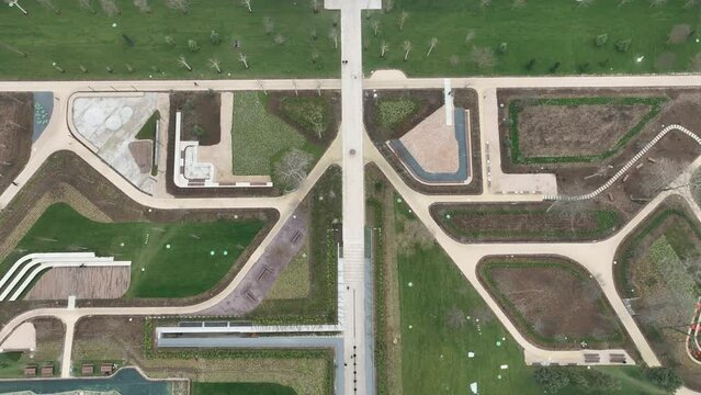 Old Rami Barracks, New Rami Library (Rami Kutuphanesi) Drone Video, Rami Eyup, Istanbul Turkey 