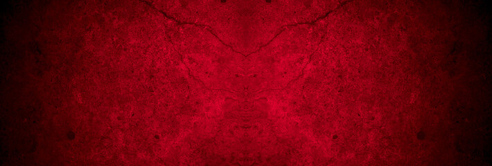 Old wall texture cement black red  background abstract dark color design are light with white gradient background.