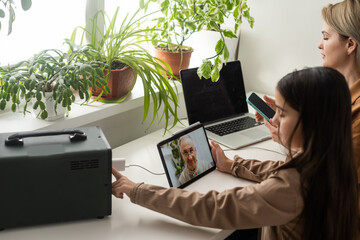 Charging station. Generator power bank battery in the absence of electricity. Charging for phone,...