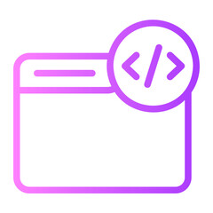 html gradient icon