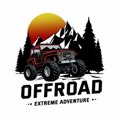 off road extreme logo vector © erick